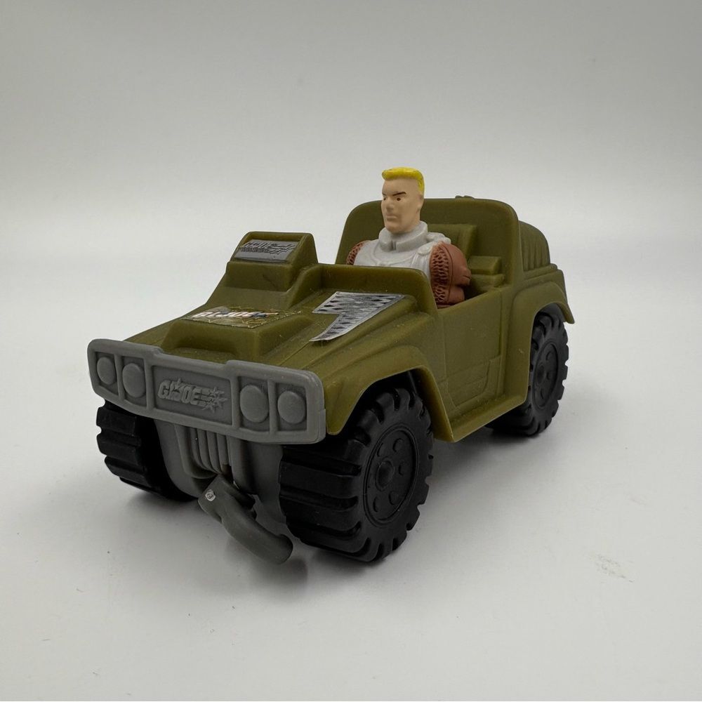 Vintage 2004 G.I. Joe Duke Off Road Vehicle McDonald's Toy with Winch